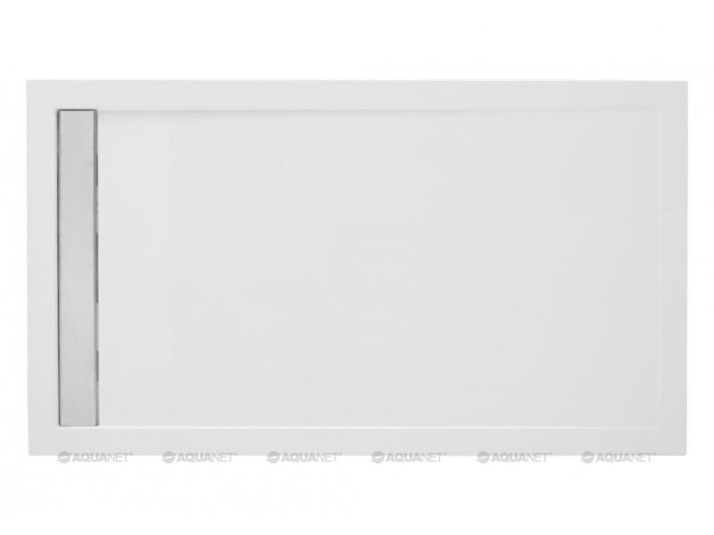 Купить Поддон Aquanet Stone Lite 140 x 80 см, 00203600, с ножками и панелью, из искусственного камня