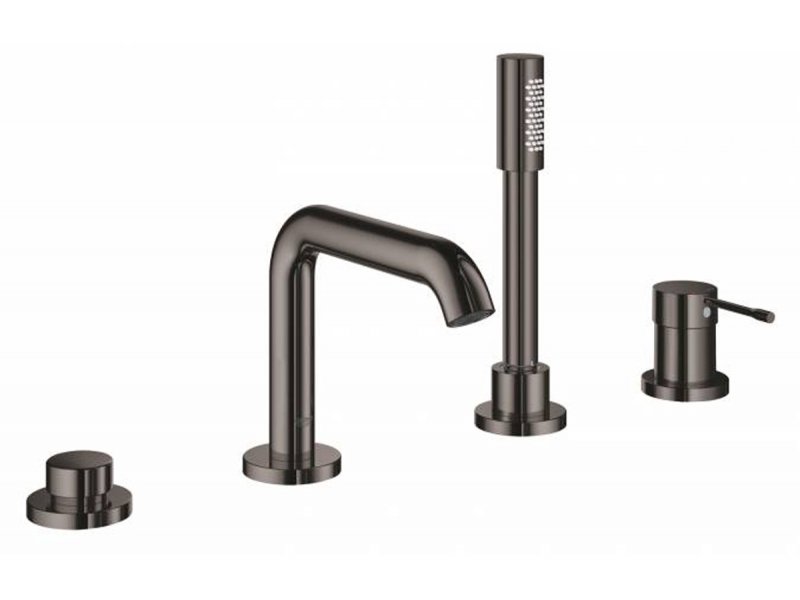 Купить Смеситель Grohe Essence New 19578A01 на борт ванны, цвет - темный графит