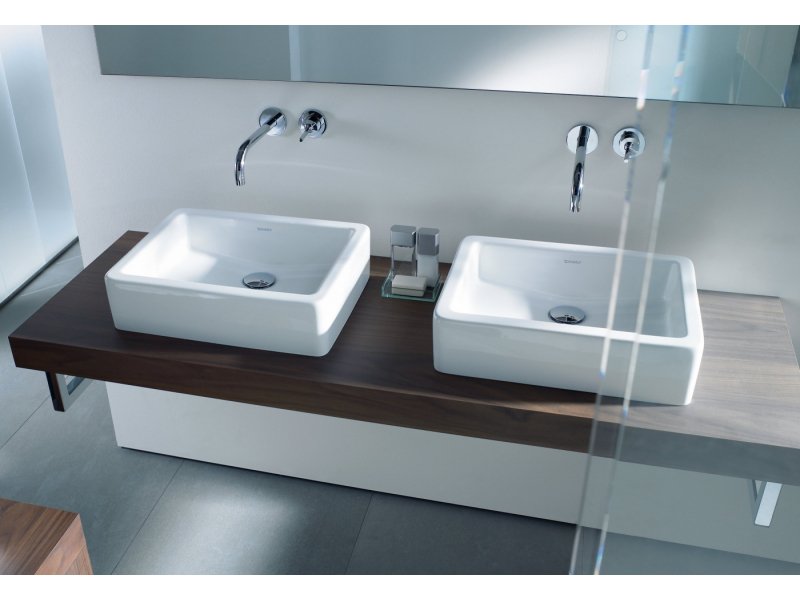 Купить Раковина Duravit Vero 0455600000, без площадки под смеситель, 60*38 см