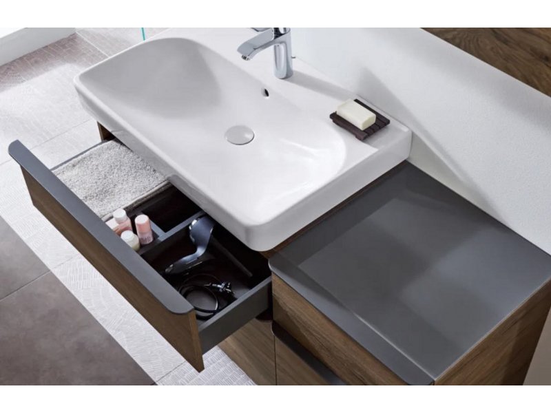 Купить Тумба Geberit Smyle Square 500.357.JK.1, 45 см, цвет лава