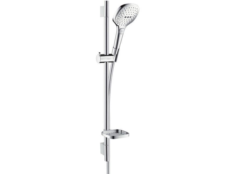 Купить Душевой гарнитур Hansgrohe Raindance Select E120 3jet 26620000, 70 см, 3 режима струи, хром