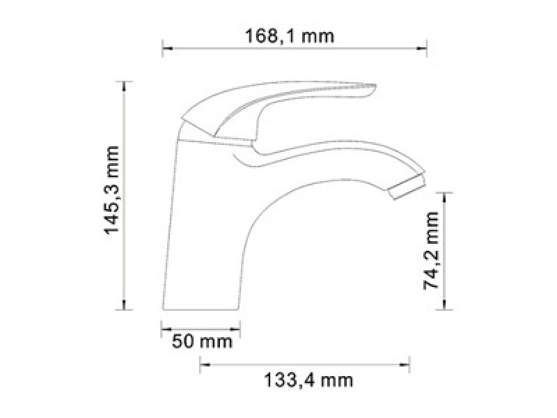 Купить Смеситель WasserKRAFT 2803 для раковины, хром