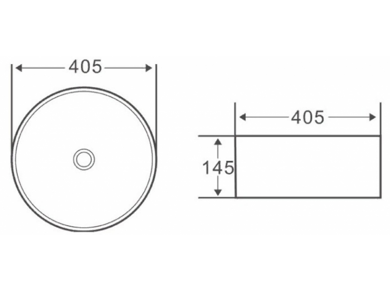 Купить Раковина BelBagno BB1342H300 накладная цвет - белый 40.5 х 40.5 х 14.5 см