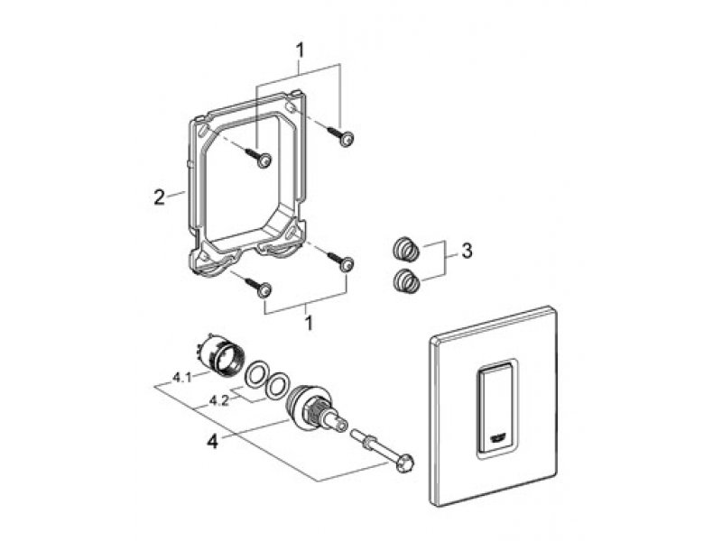 Схема бачка инсталляции grohe - 92 фото