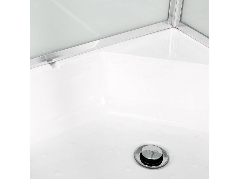Купить Душевая кабина Deto D D279S+ эл. 90 x 90 см, с крышей и электрикой