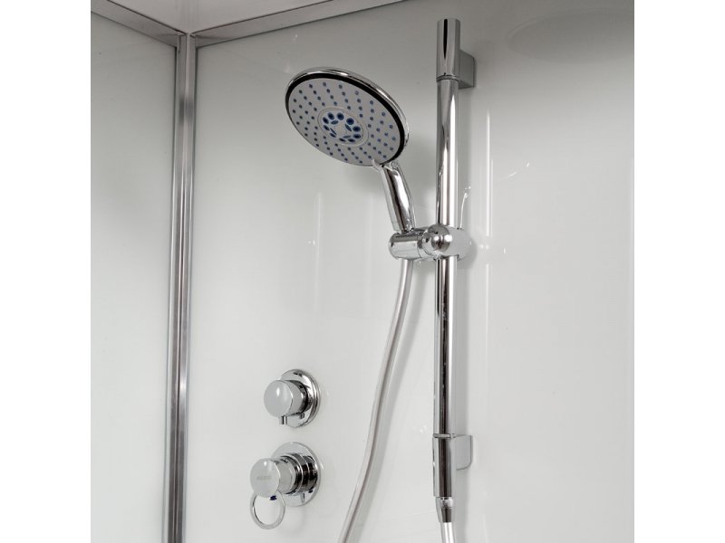 Купить Душевая кабина Deto D D279S+ эл. 90 x 90 см, с крышей и электрикой