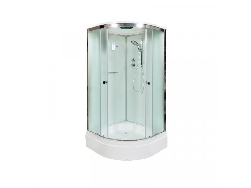 Купить Душевая кабина Deto D D279S+ эл. 90 x 90 см, с крышей и электрикой