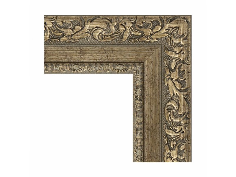 Купить Зеркало с гравировкой в багетной раме Evoform Exclusive-G BY 4403 95 x 170 см, виньетка античная латунь