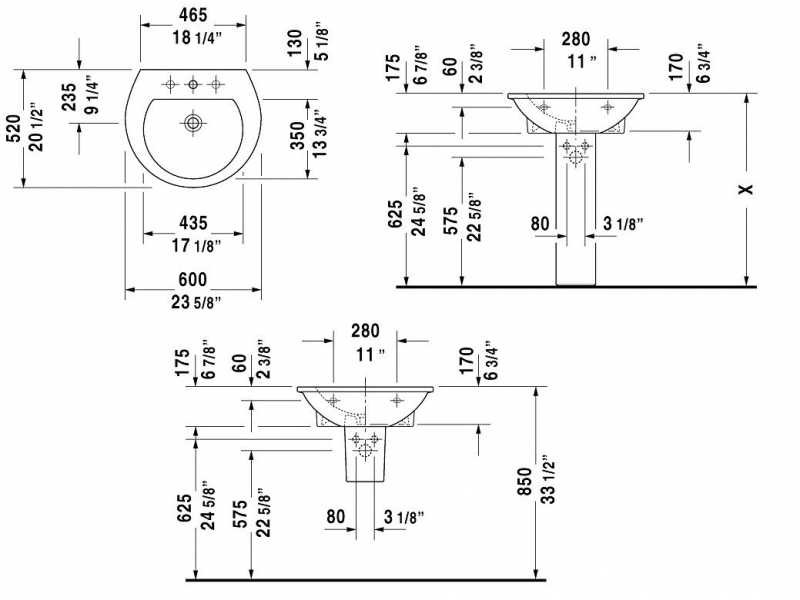 Купить Раковина Duravit Darling New 2621600000 60 см