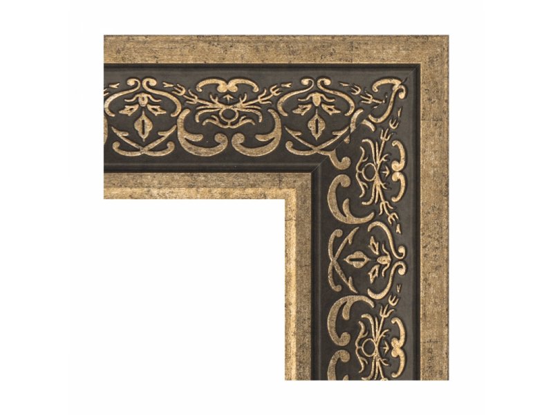Купить Зеркало в багетной раме Evoform Exclusive Floor BY 6172 114 x 204 см, вензель серебряный