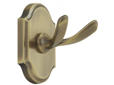 Крючок двойной Veragio Stanford, бронза VR.STD-7732.BR