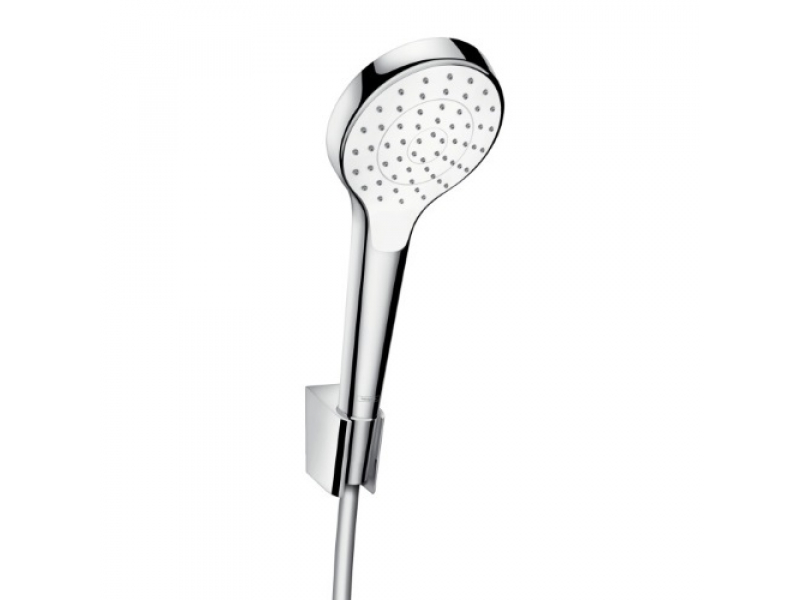 Купить Душевой гарнитур Hansgrohe Croma Select S 1jet 26410400, шланг 160 см, белый/хром