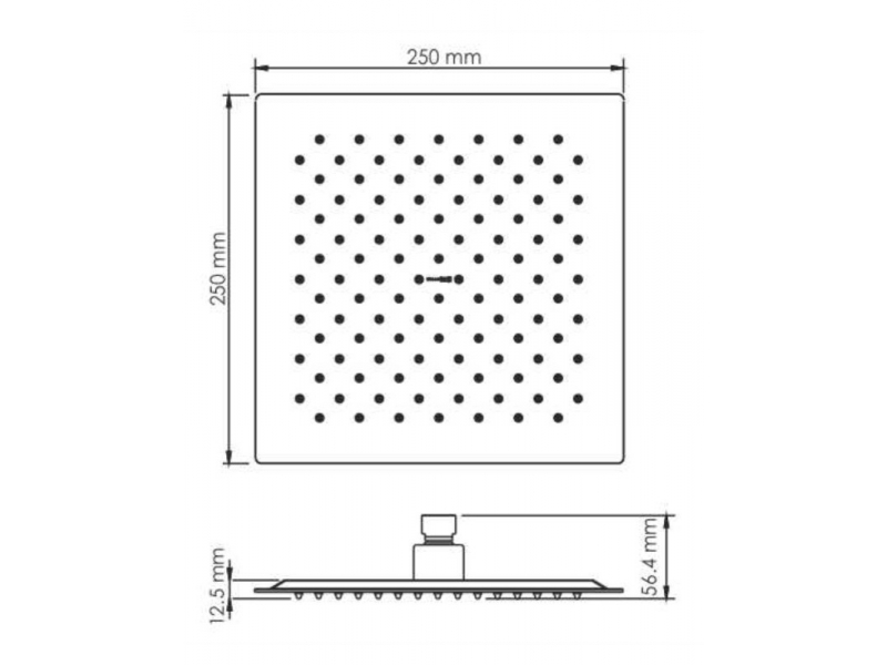 Купить Душевая система WasserKRAFT 6600 А66181, цвет - черный
