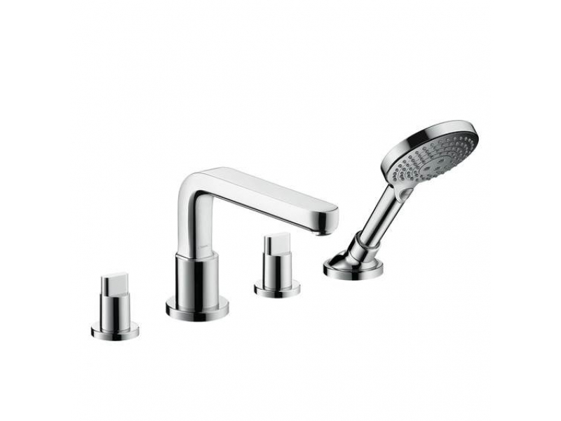 Купить Смеситель Hansgrohe Metris S 31447000 для ванны на 4 отверстия