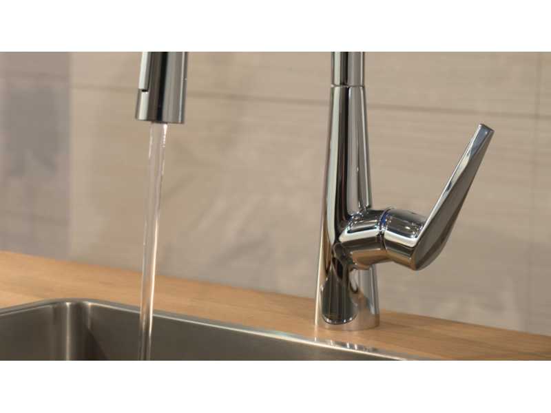 Купить Смеситель Hansgrohe Talis S 200 72813800 для кухонной мойки, сталь