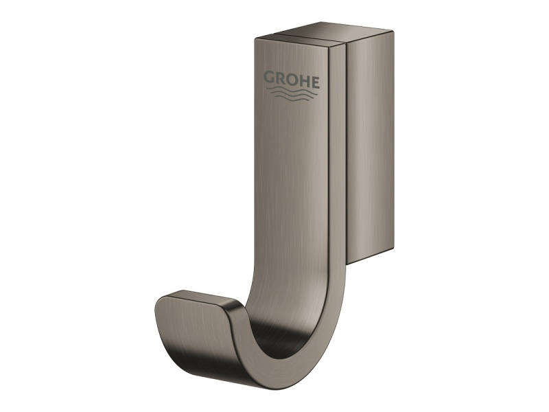 Купить Крючок одинарный Grohe Selection 41039AL0, черный графит матовый