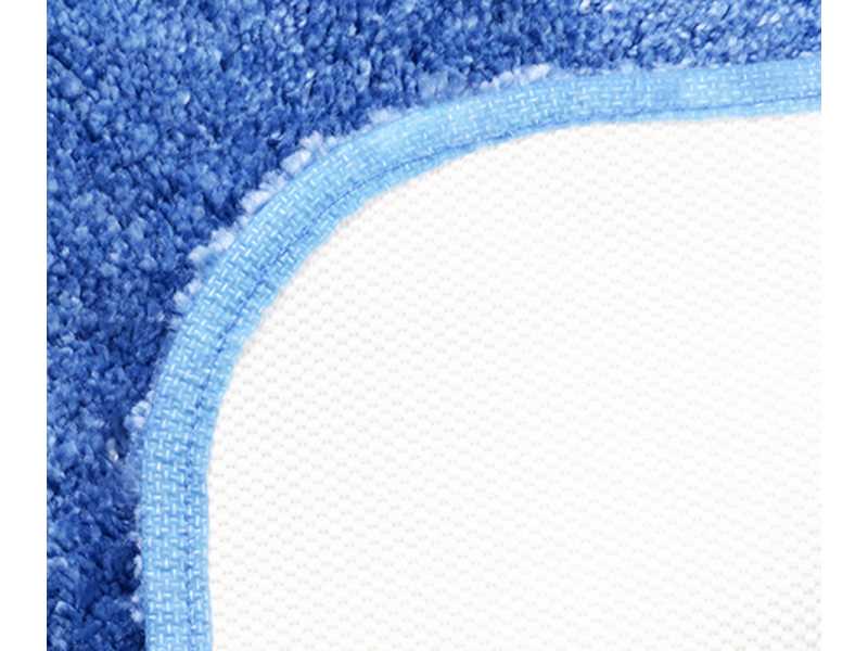 Купить Коврик WasserKraft Wern BM-2503 Dark Blue напольный, цвет - темно-синий, 90 х 57 см