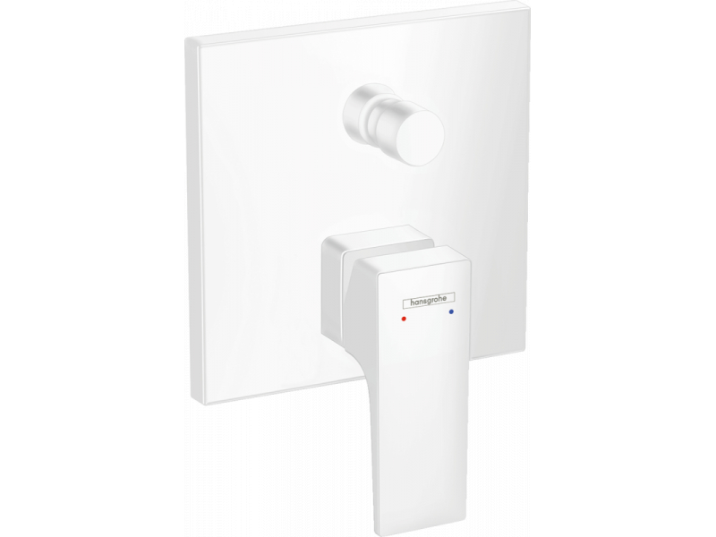 Купить Смеситель Hansgrohe Metropol для ванны, белый матовый, 32545700