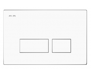 Клавиша Am.Pm Pro S I047001, пневматическая, белый глянцевый