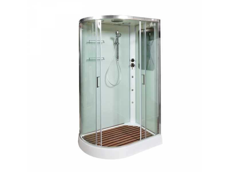 Купить Душевая кабина Deto A 102 L/R 120 x 80 см, с крышей, с гидромассажем