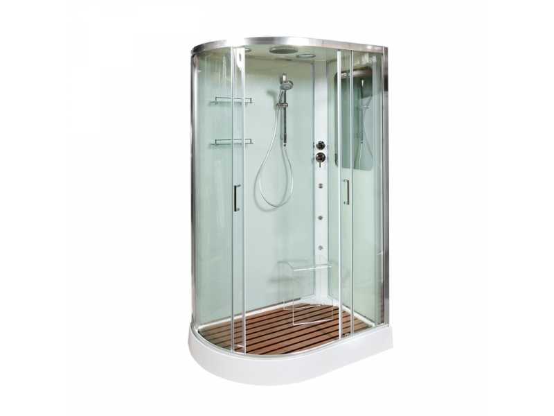 Купить Душевая кабина Deto A 102 L/R 120 x 80 см, с крышей, с гидромассажем