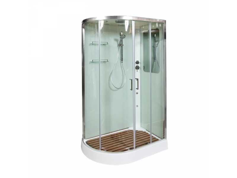 Купить Душевая кабина Deto A 102 L/R 120 x 80 см, с крышей, с гидромассажем