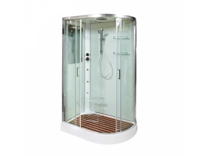 Купить Душевая кабина Deto A 102 L/R 120 x 80 см, с крышей, с гидромассажем