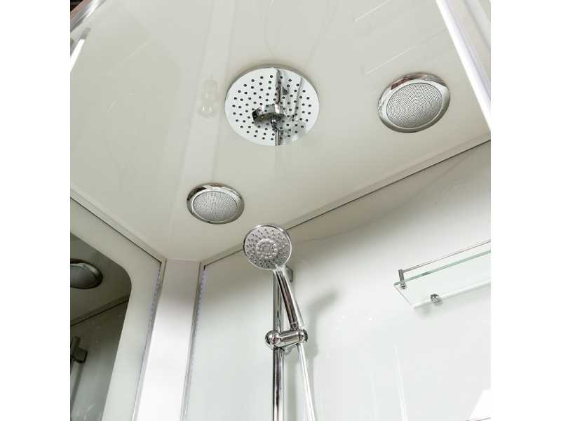 Купить Душевая кабина Deto A 102 L/R 120 x 80 см, с крышей, с гидромассажем