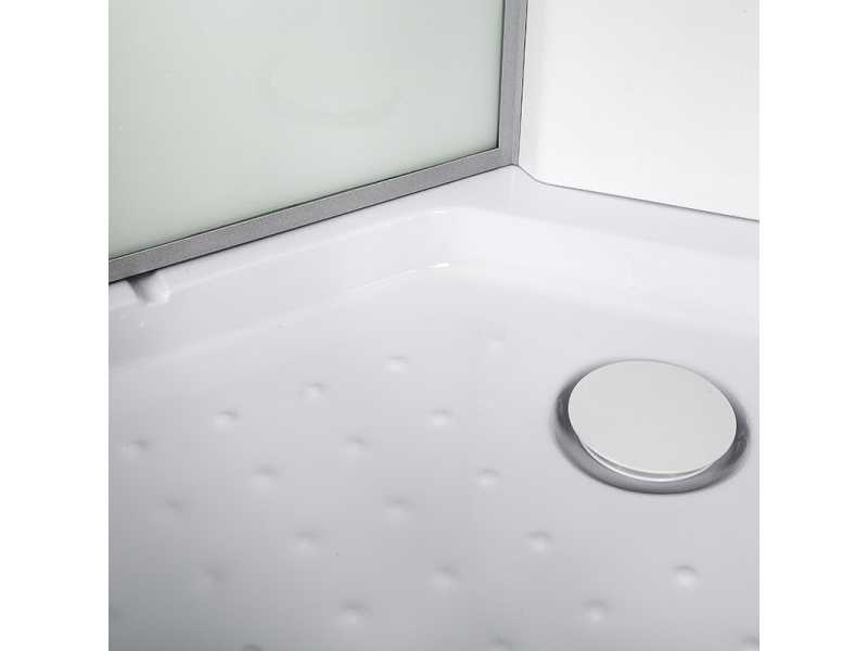Купить Душевая кабина Deto L 901 N 100 x 100 см, с гидромассажем, без крыши