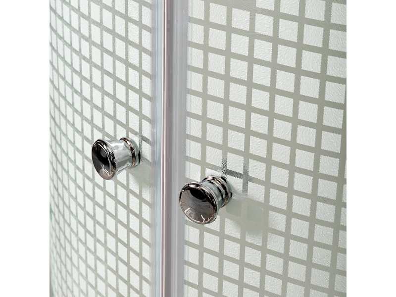 Купить Душевая кабина Deto L 901 N 100 x 100 см, с гидромассажем, без крыши