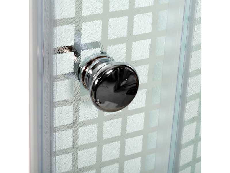 Купить Душевая кабина Deto L 901 N 100 x 100 см, с гидромассажем, без крыши