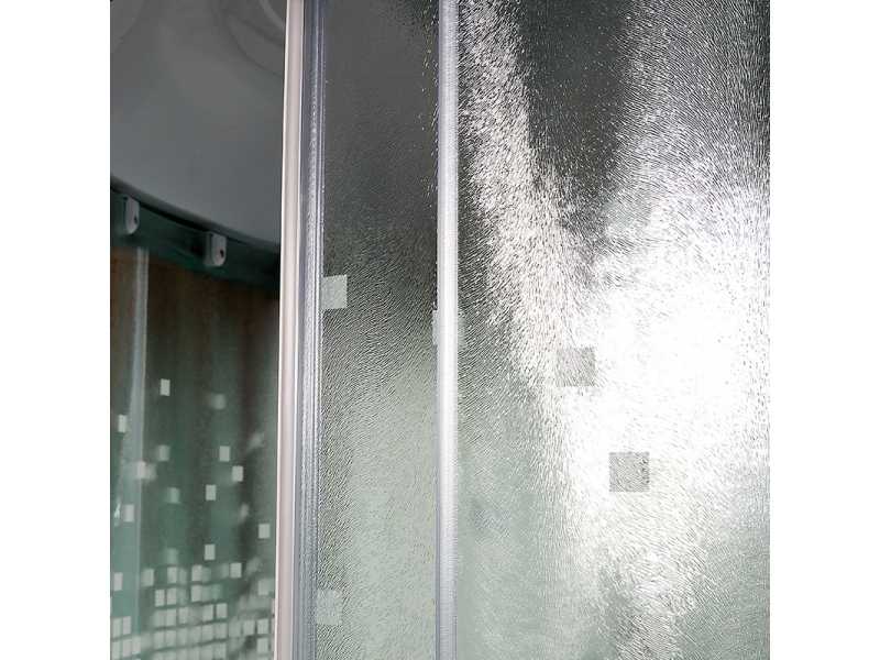 Купить Душевая кабина Deto L 901 N 100 x 100 см, с гидромассажем, без крыши