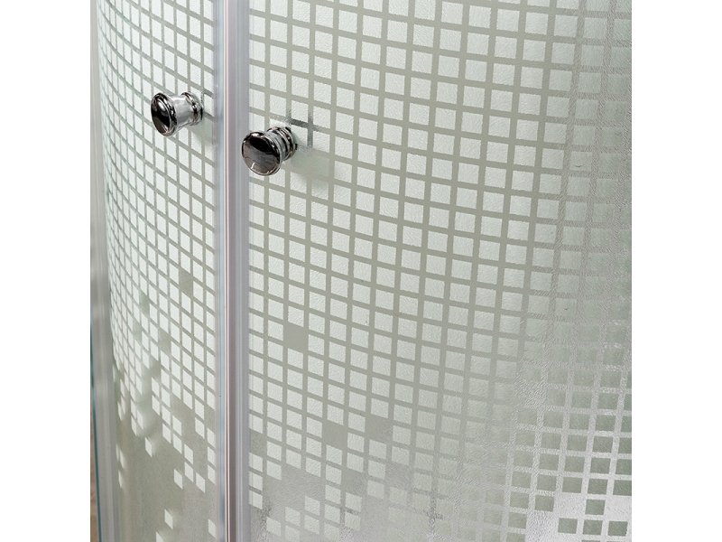 Купить Душевая кабина Deto L 908 80 x 80 см, с крышей, стандартная
