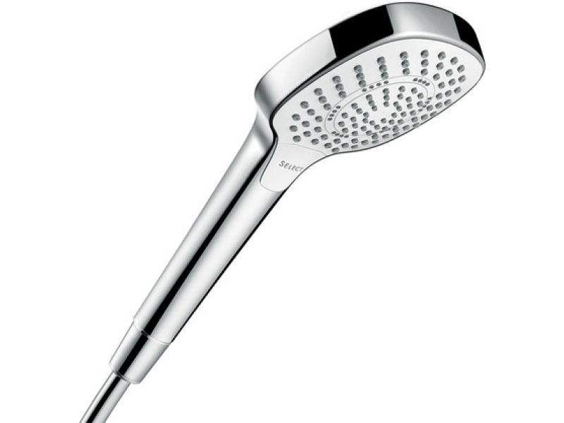 Купить Душевой гарнитур Hansgrohe 26580400 Croma Select E Multi, штанга 65 см, белый/хром