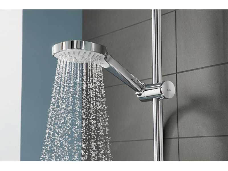 Купить Душевой гарнитур Hansgrohe 26580400 Croma Select E Multi, штанга 65 см, белый/хром