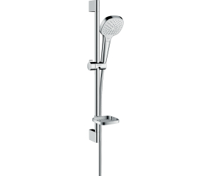 Душевой набор Hansgrohe Croma Select Е Vario и мыльница Casetta 26586400, белый/хром