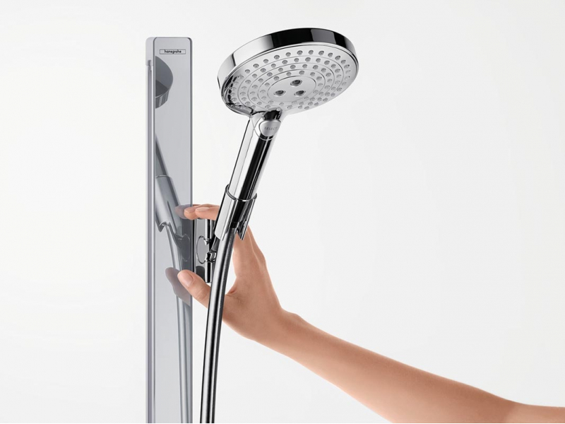 Купить Душевой гарнитур Hansgrohe Raindance Select S 27646400, белый/хром