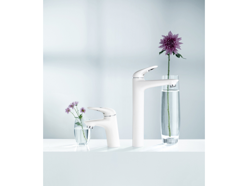 Купить Смеситель для раковины Grohe Eurostyle 2015 23570LS3, высокий, белая луна