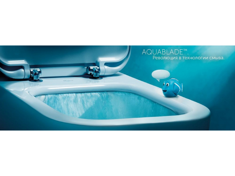 Купить Подвесной унитаз Ideal Standard Connect Air AquaBlade® E005401, безободковый