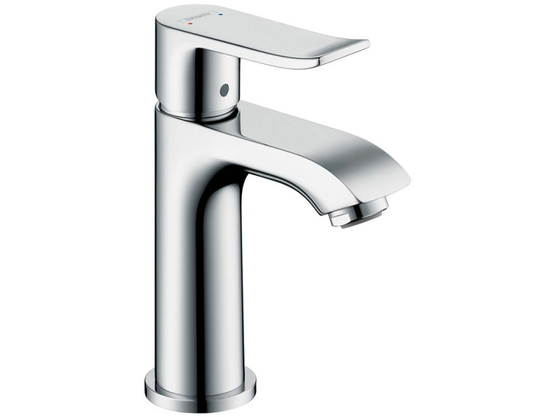 Купить Смеситель Hansgrohe Metris 31088000 для раковины, со сливным гарнитуром