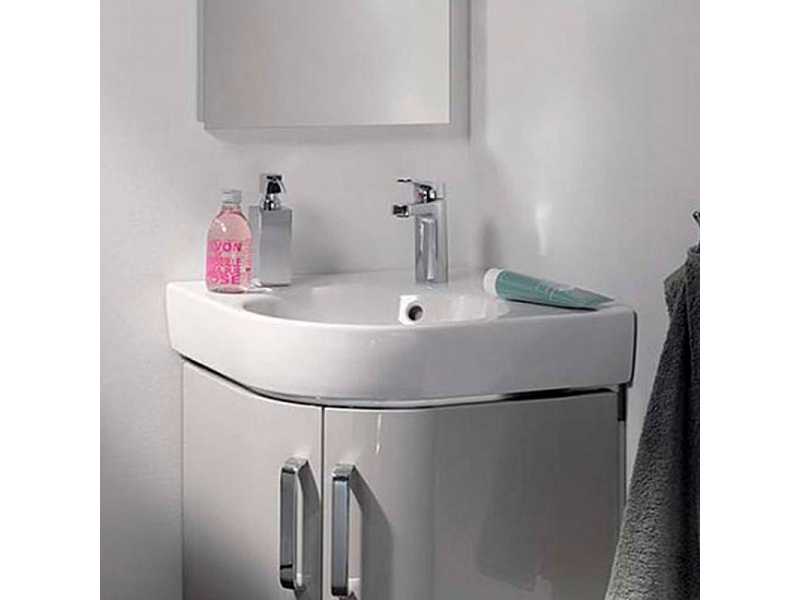 Купить Раковина Geberit Renova Compact, 50х61 белая, 226150000
