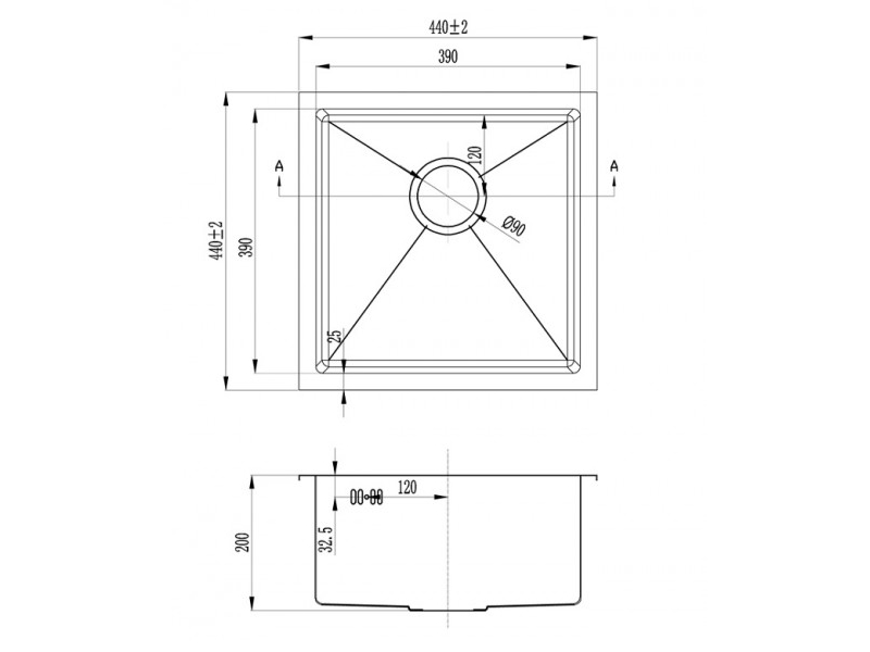 Купить Мойка Zorg Inox RX-4444