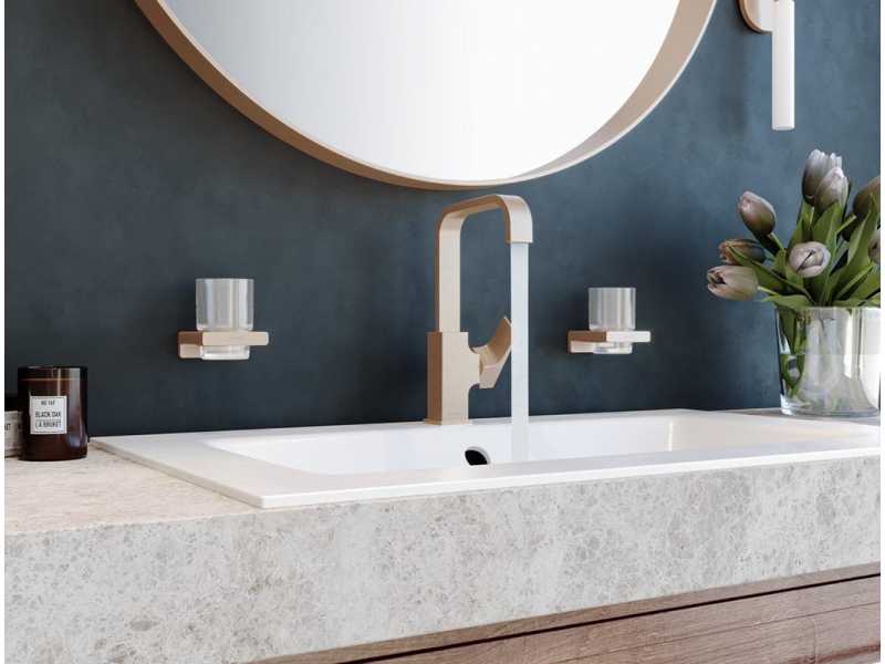 Купить Смеситель Hansgrohe Metropol 32511140 для раковины, шлифованная бронза