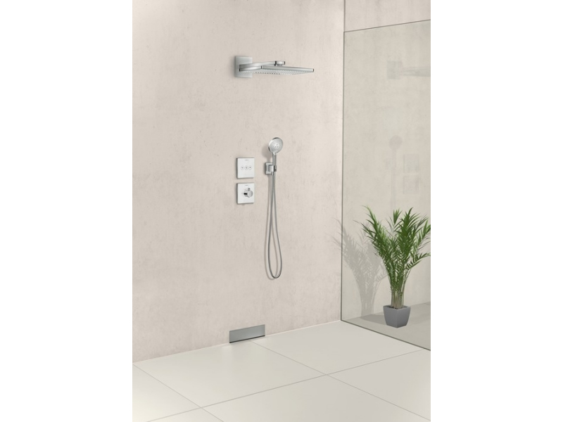 Купить Переключатель потоков Hansgrohe ShowerSelect, белый/хром, 15736400