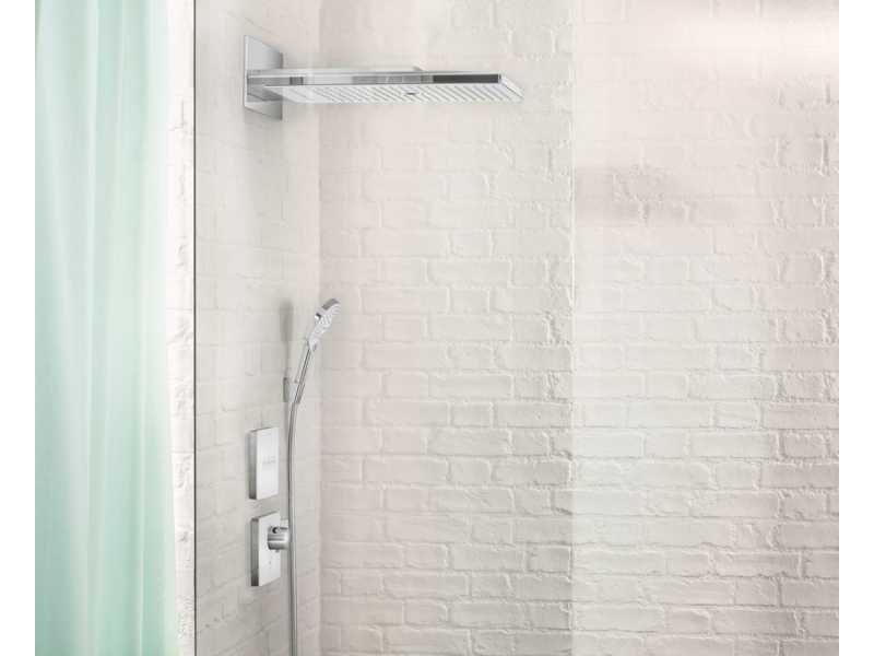 Купить Переключатель потоков Hansgrohe ShowerSelect, белый/хром, 15736400