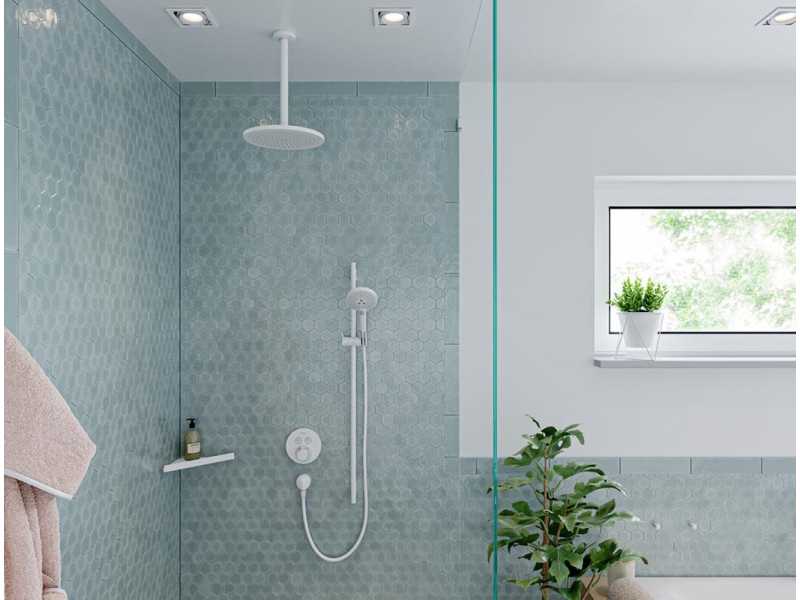 Купить Потолочное подсоединение S Hansgrohe 27389700, белый матовый