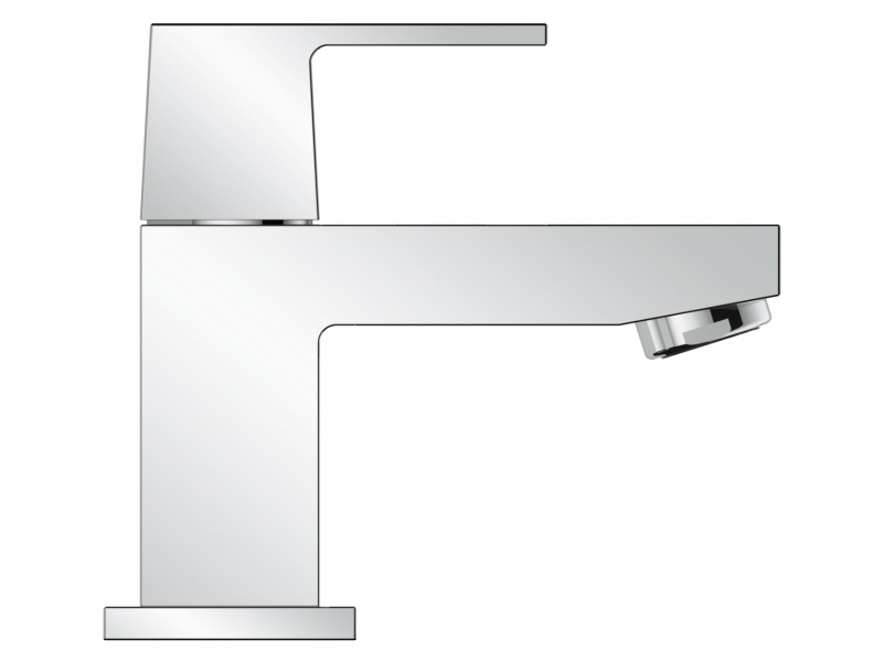 Купить Вертикальный вентиль Grohe Eurocube 23137000, XS-Size