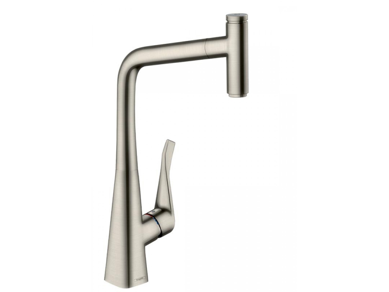 Купить Смеситель Hansgrohe Metris Select 14884800 для кухни, сталь