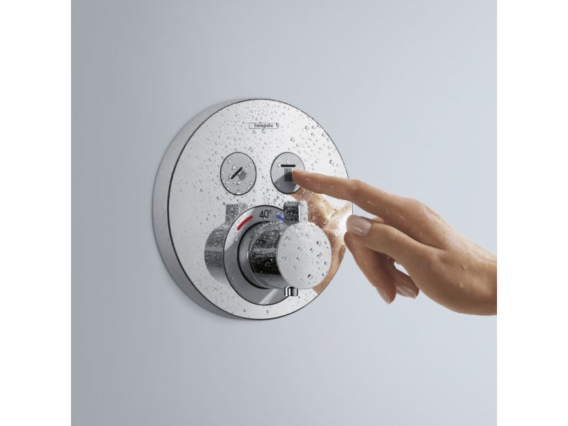 Купить Термостат Hansgrohe ShowerSelect S, хром, 15743000