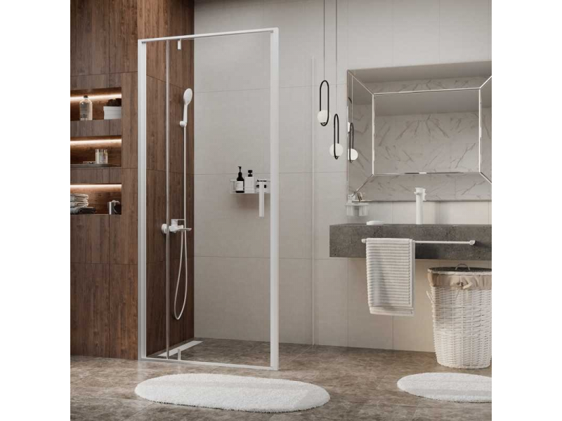 Купить Душевой уголок WasserKRAFT 19P03, квадратный, 90 х 90 см